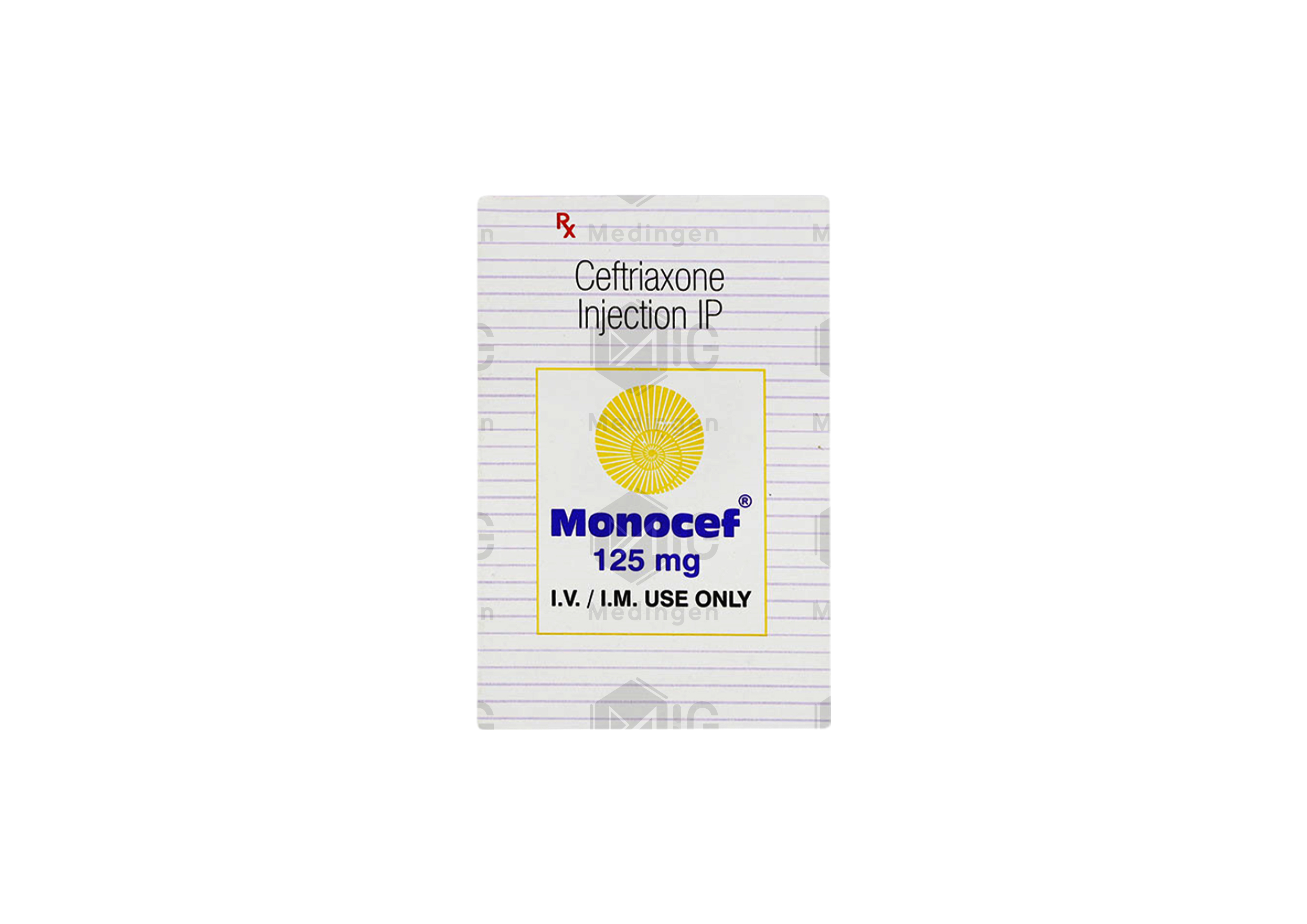 MONOCEF 125MG